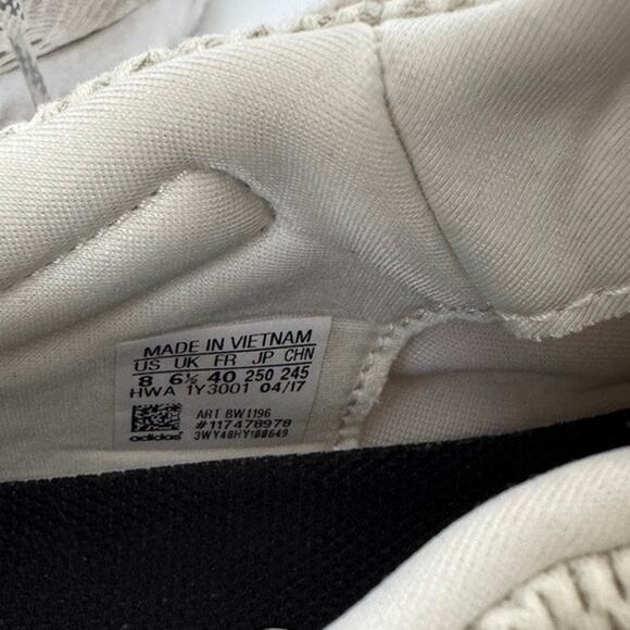 Adidas Women’s 8 Alphabounce Beyond Running Shoes Beige Mesh Athletic Sneakers - Picture 5 of 6